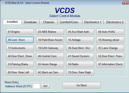 Vcds software